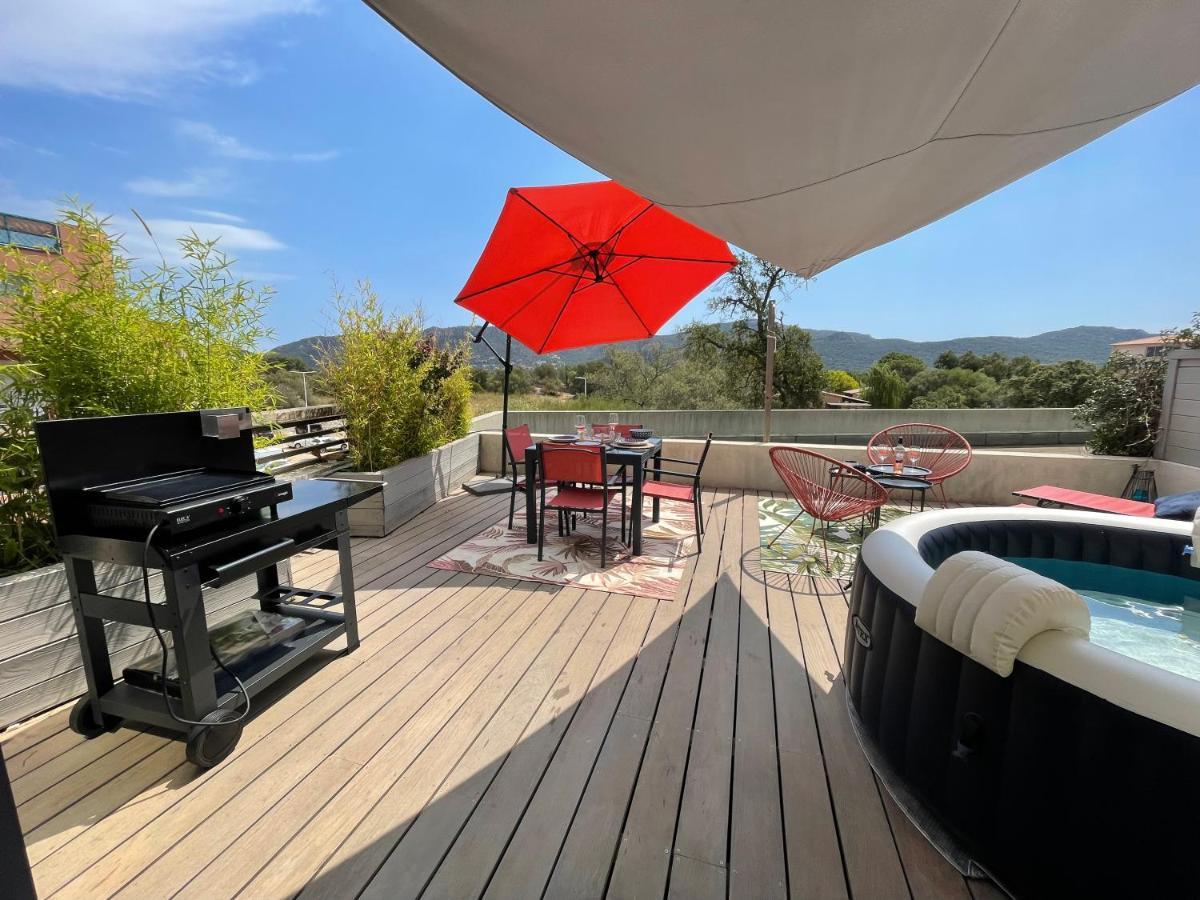 Superbe Appartement Sur Le Port, Jacuzzi, Piscine Porto-Vecchio  Bagian luar foto